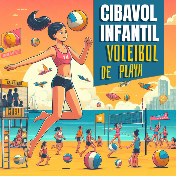 cibavol infantil voleibol playa